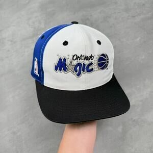 Vintage Orlando Magic NBA Sports Specialties Colorblock Script Hat 90s